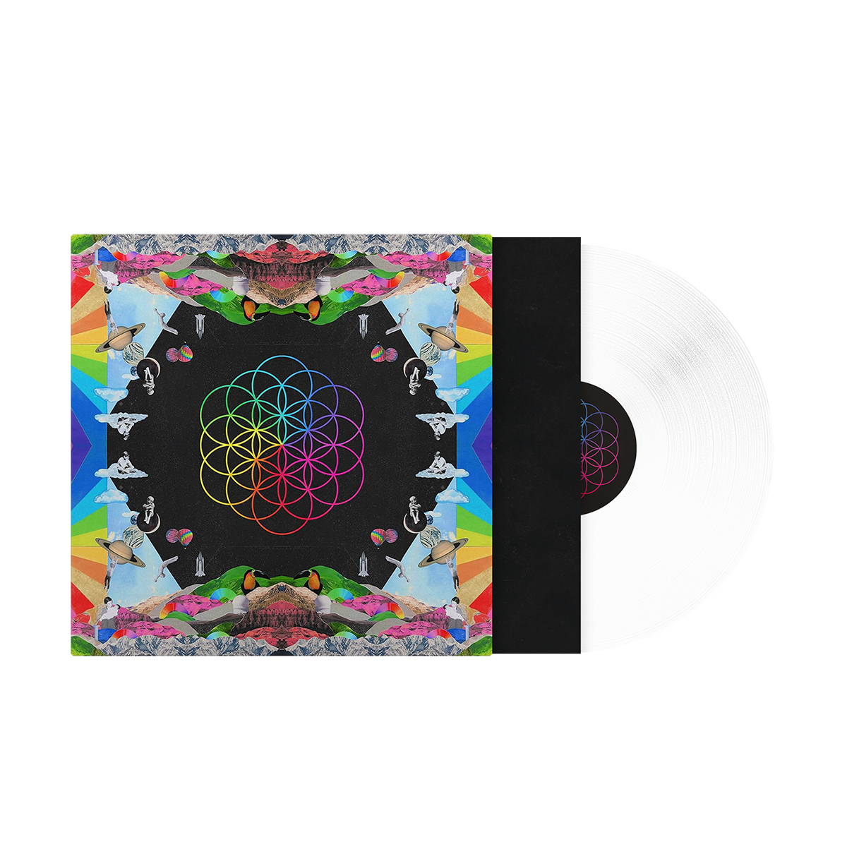 COLDPLAY A HEAD FULL OF DREAMS レコード A HEAD FULL OF DREAMS (CLEAR ECORECORD LP) – Coldplay US
