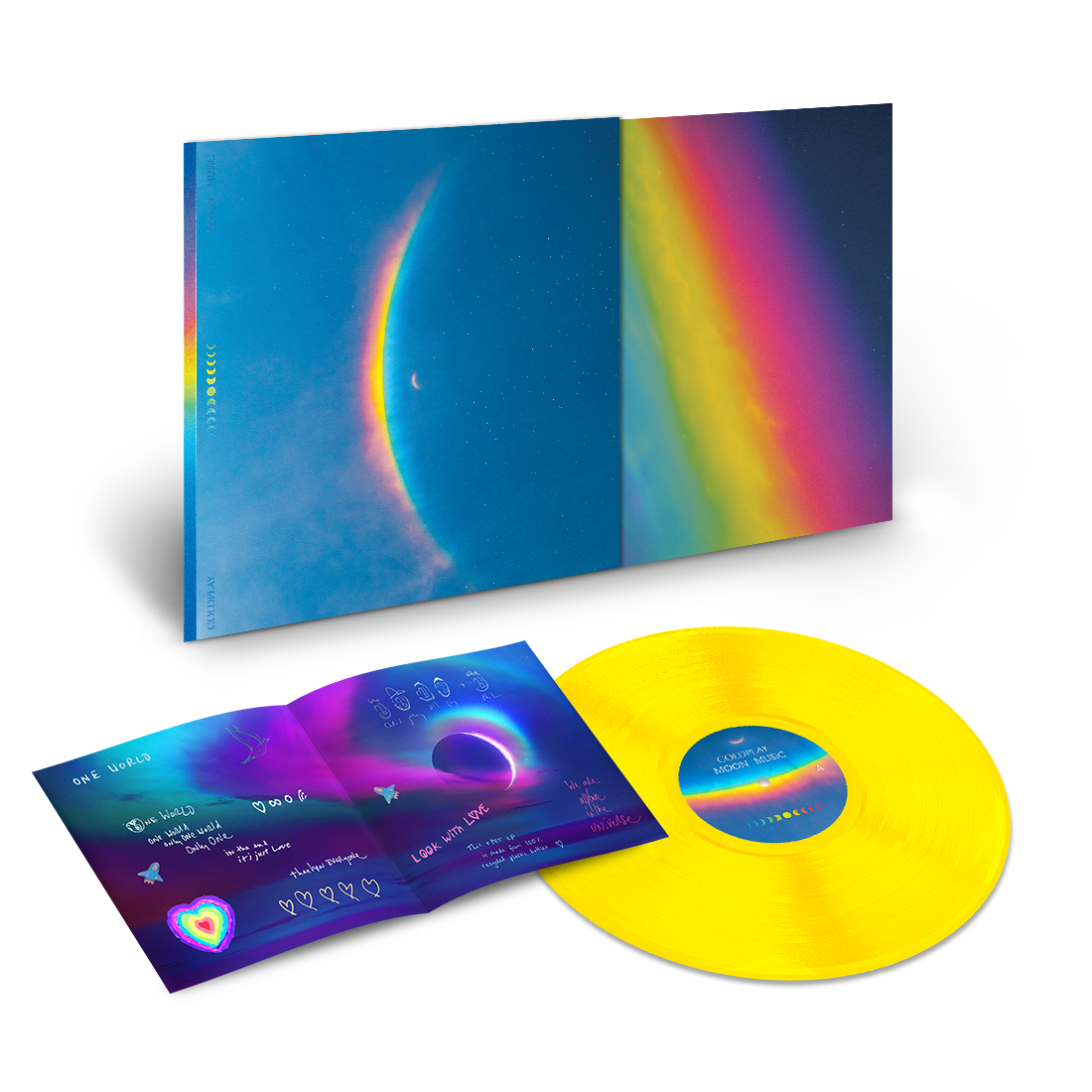 YELLOW MOON MUSiC ECORECORD LP – Coldplay US