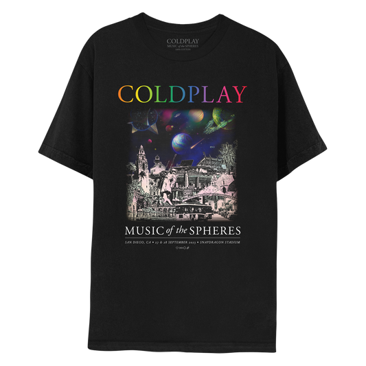 San Diego Music of the Spheres Limited Edition Tour Tee