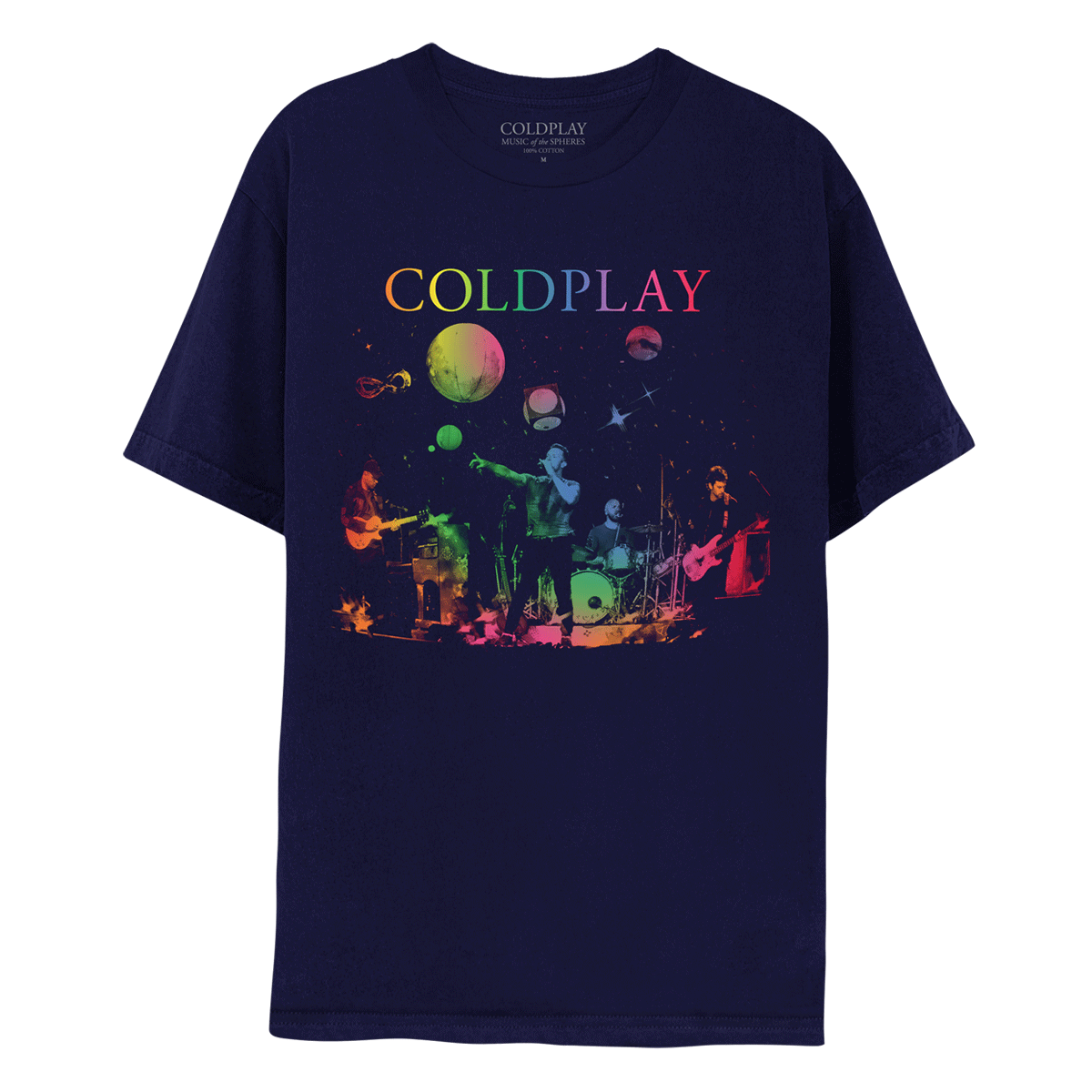 Band Photo Music Of The Spheres World Tour 2022 Tee – Coldplay US Band Photo Music Of The Spheres World Tour 2022 Tee – Coldplay US