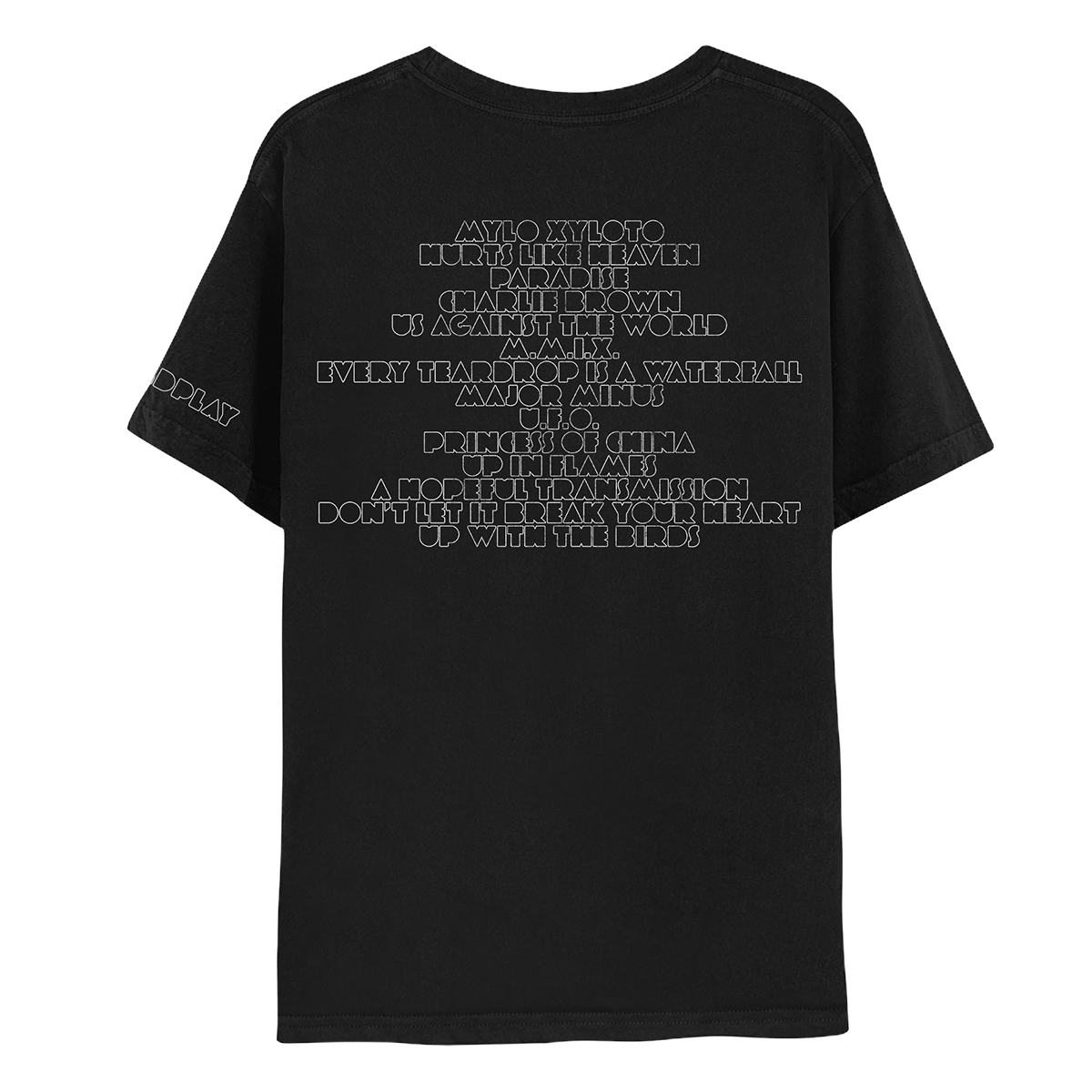 Mylo Xyloto Tee - Black