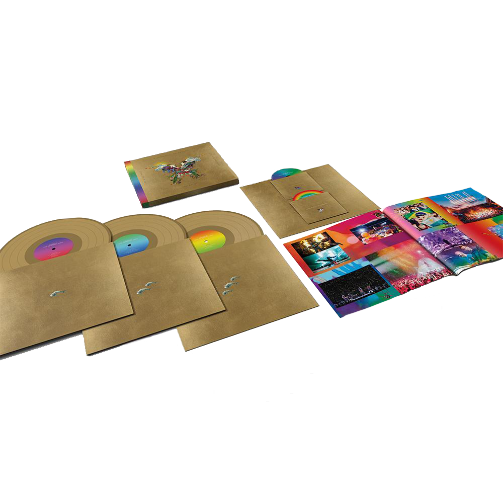 THE BUTTERFLY PACKAGE - VINYL EDITION (3LP/2DVD)-Coldplay