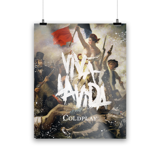 VIVA LA VIDA OR DEATH AND ALL HIS FRIENDS<br> LITHOGRAPH-Coldplay