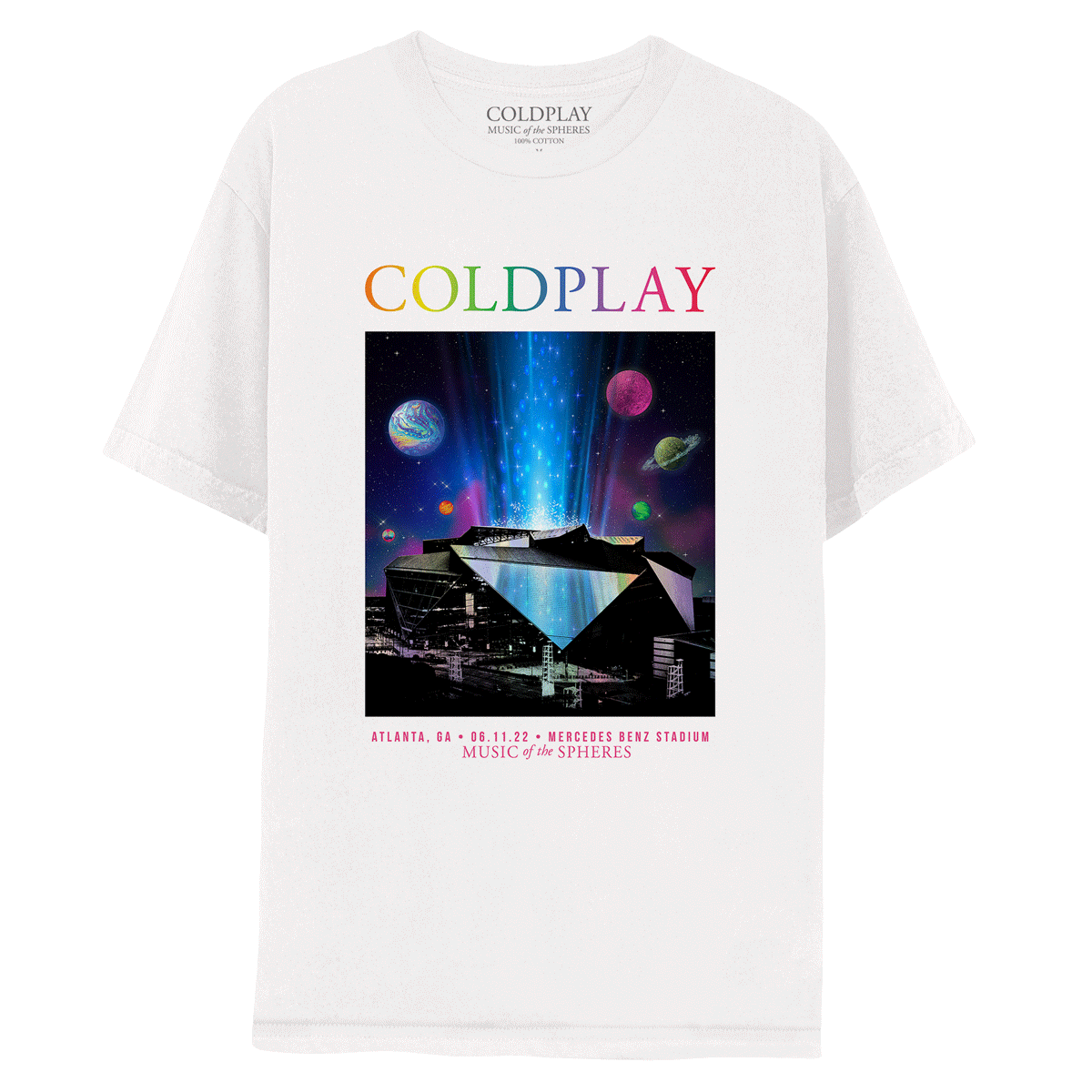 Atlanta June 11 Music Of The Spheres World Tour 2022 Tee - Limited Edition