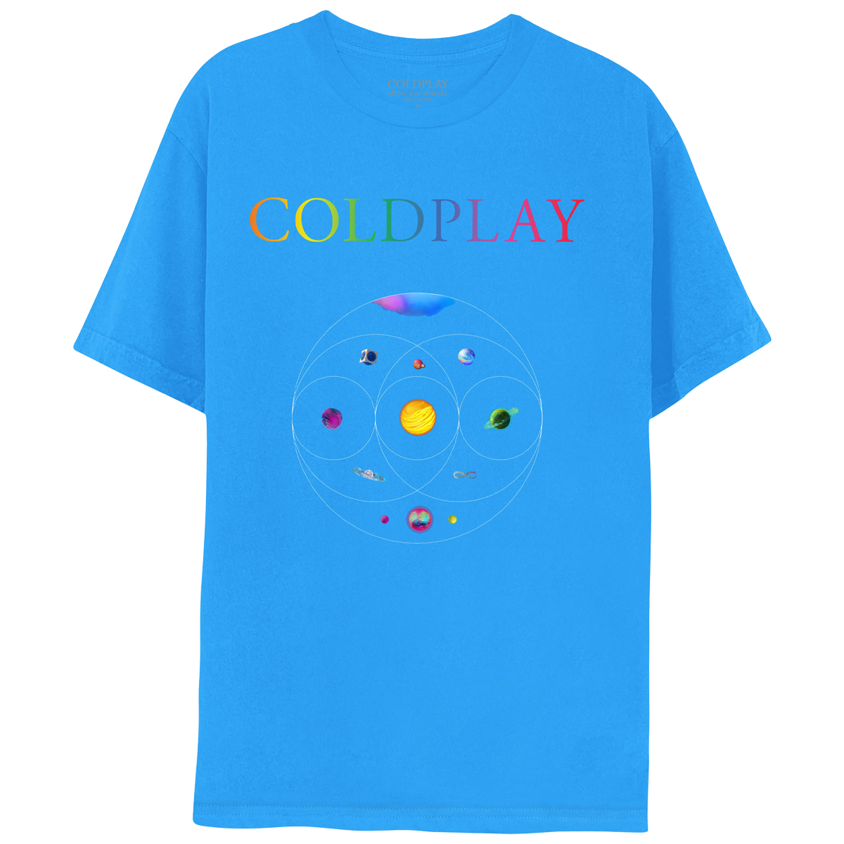Music Of The Spheres Sapphire World Tour 2022 Tee – Coldplay US Music Of The Spheres Sapphire World Tour 2022 Tee – Coldplay US