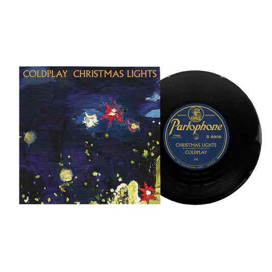 CHRISTMAS LIGHTS 7" BLACK VINYL