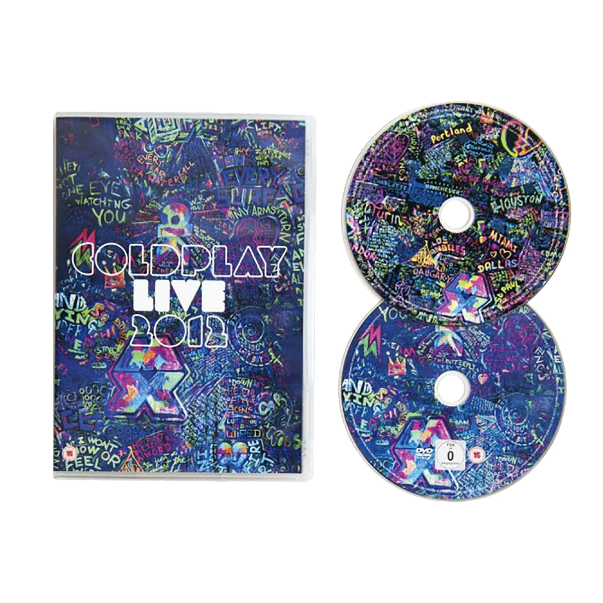 COLDPLAY LIVE 2012 - DVD-Coldplay