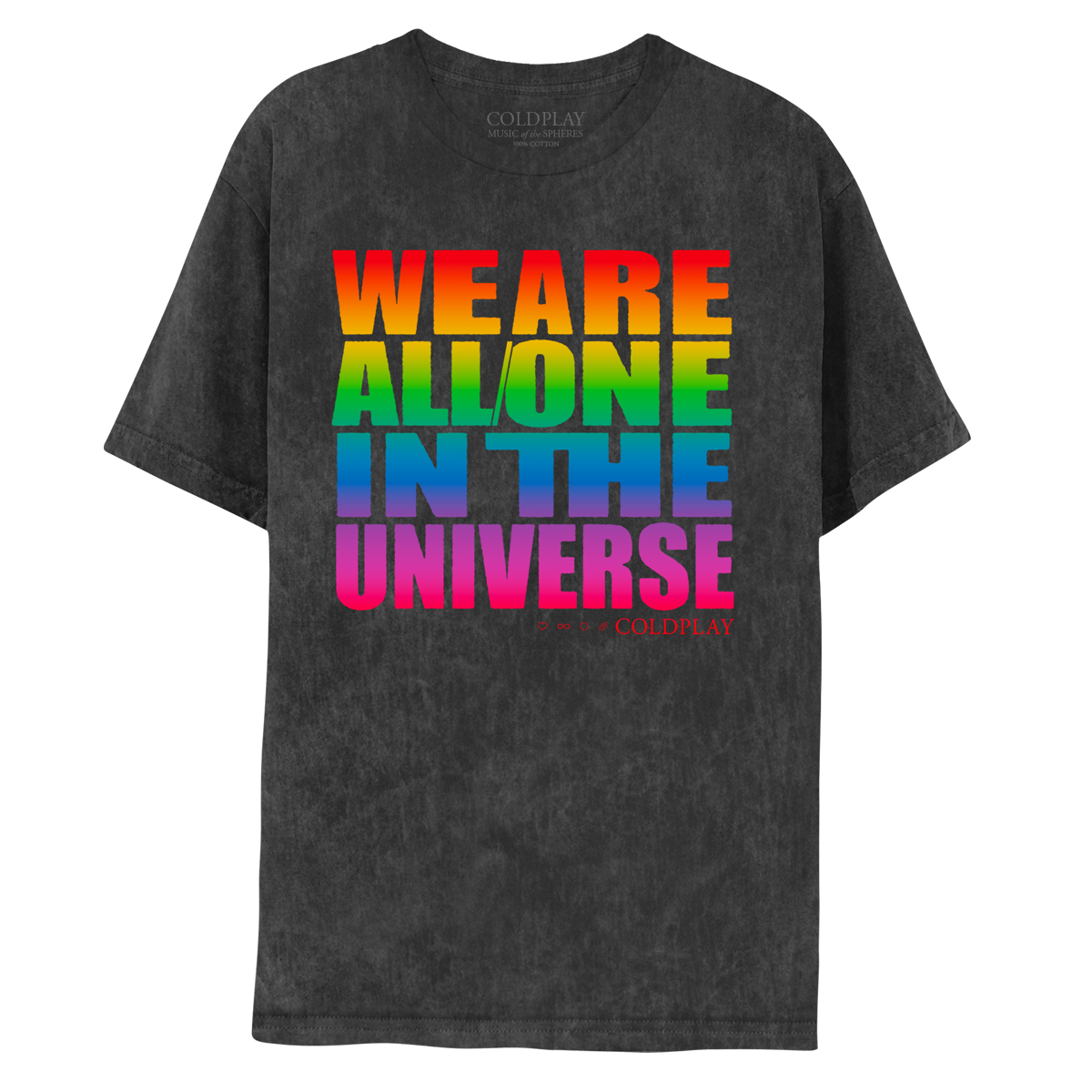 We Are All/One In The Universe Music Of The Spheres World Tour 2024 Tee