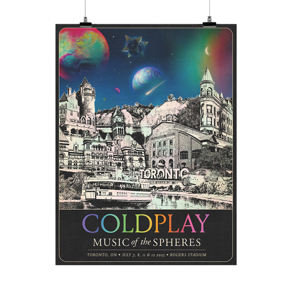 COLDPLAY コールドプレイ ポスター NEWS｜Coldplay＜コールドプレイ＞Live全世界劇場ライブビュー