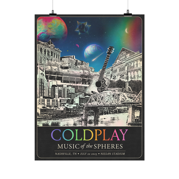 COLDPLAY 日本1500枚限定 リトグラフ　ポスター 2025年最新】coldplay ポスターの人気アイテム - メルカリ