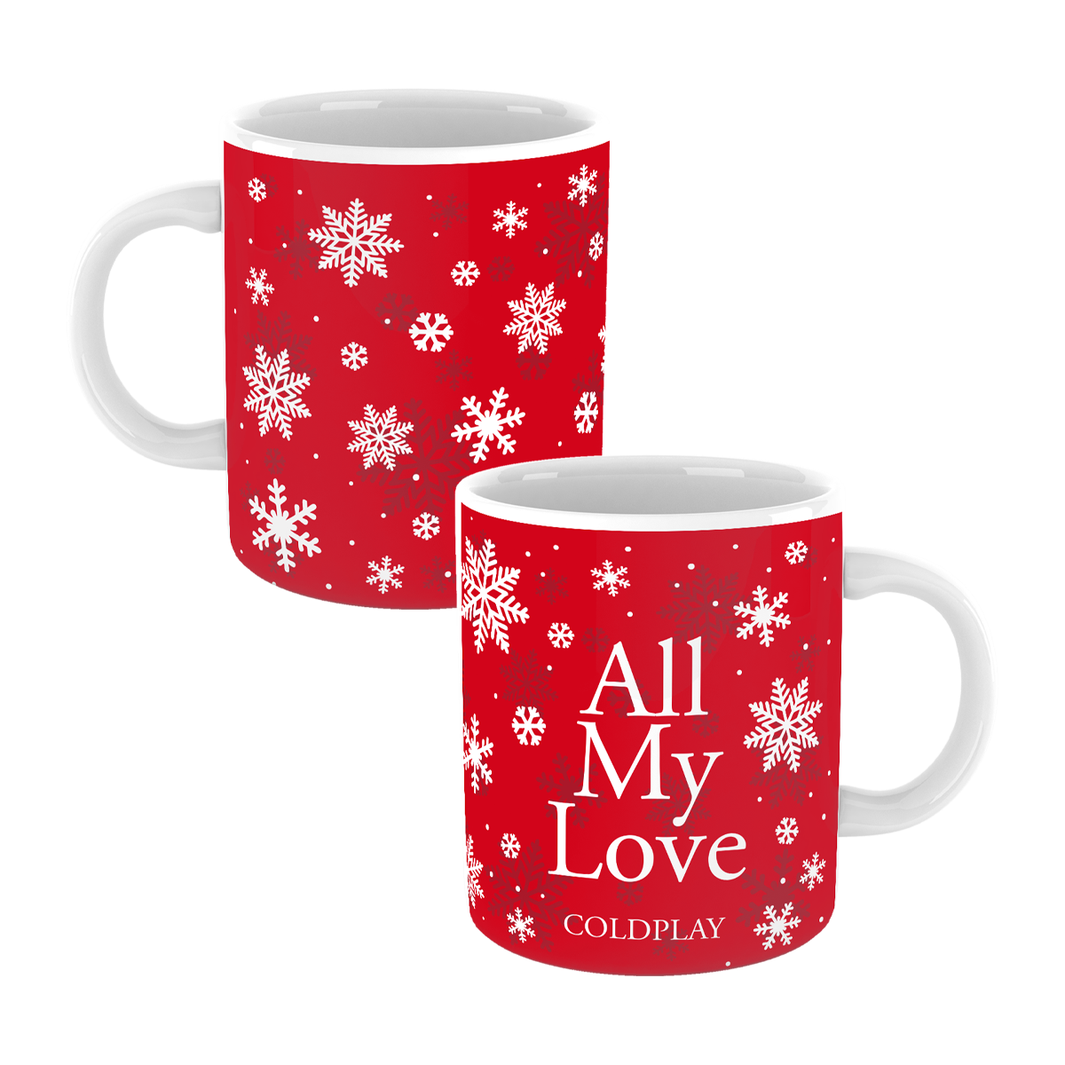 COLDPLAY ALL MY LOVE MUG