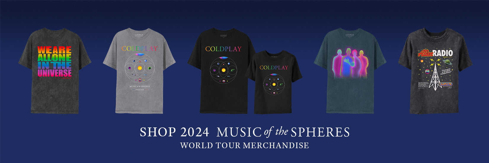 coldplay tour website
