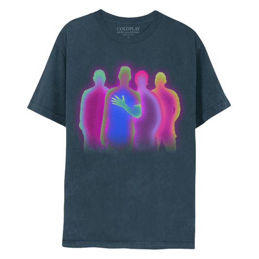 BAND SHADOW MUSIC OF THE SPHERES WORLD TOUR 2023 ADULT TEE