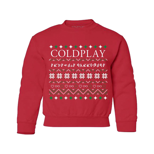 Holiday Crewneck Youth Sweatshirt