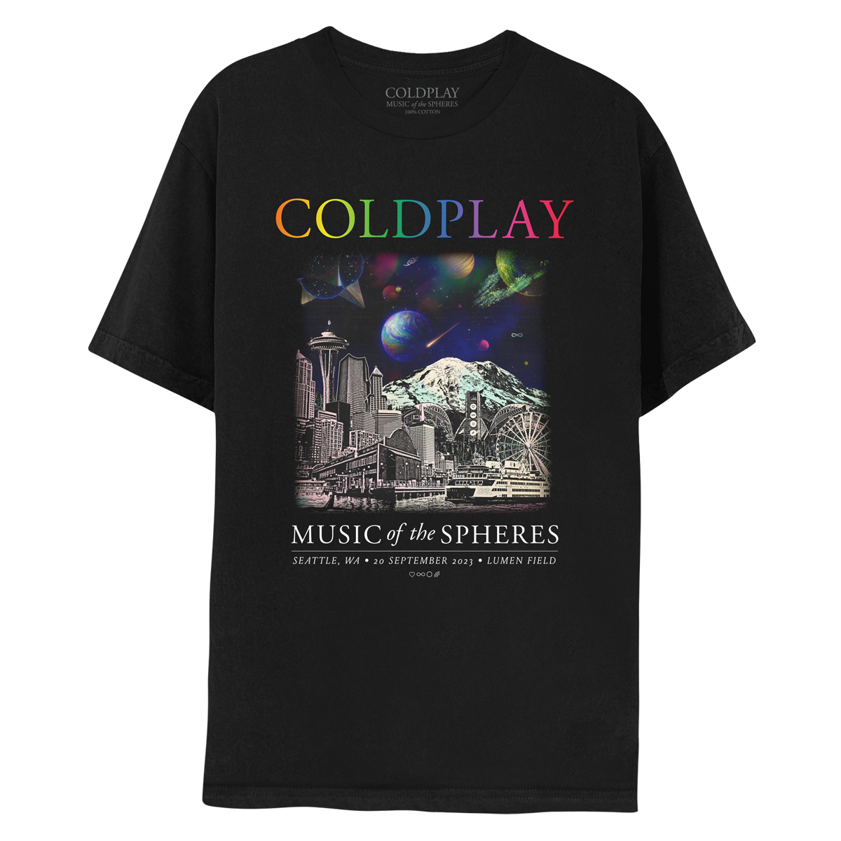 Seattle Music of the Spheres Limited Edition Tour Tee