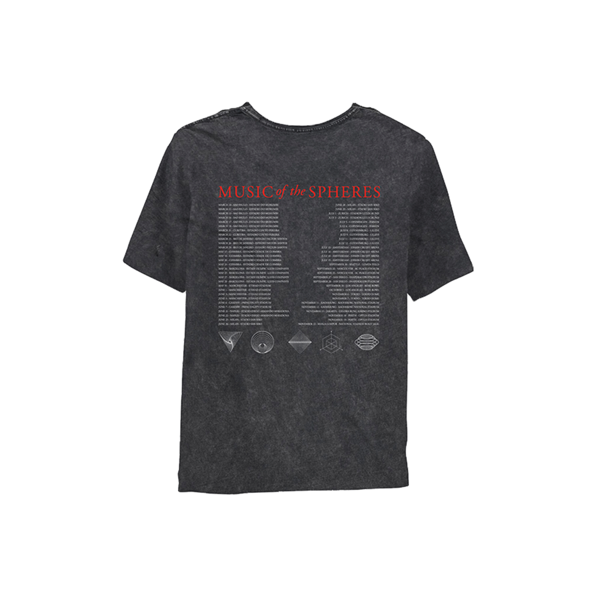 Alien Radio Music Of The Spheres World Tour 2023 Youth Tee