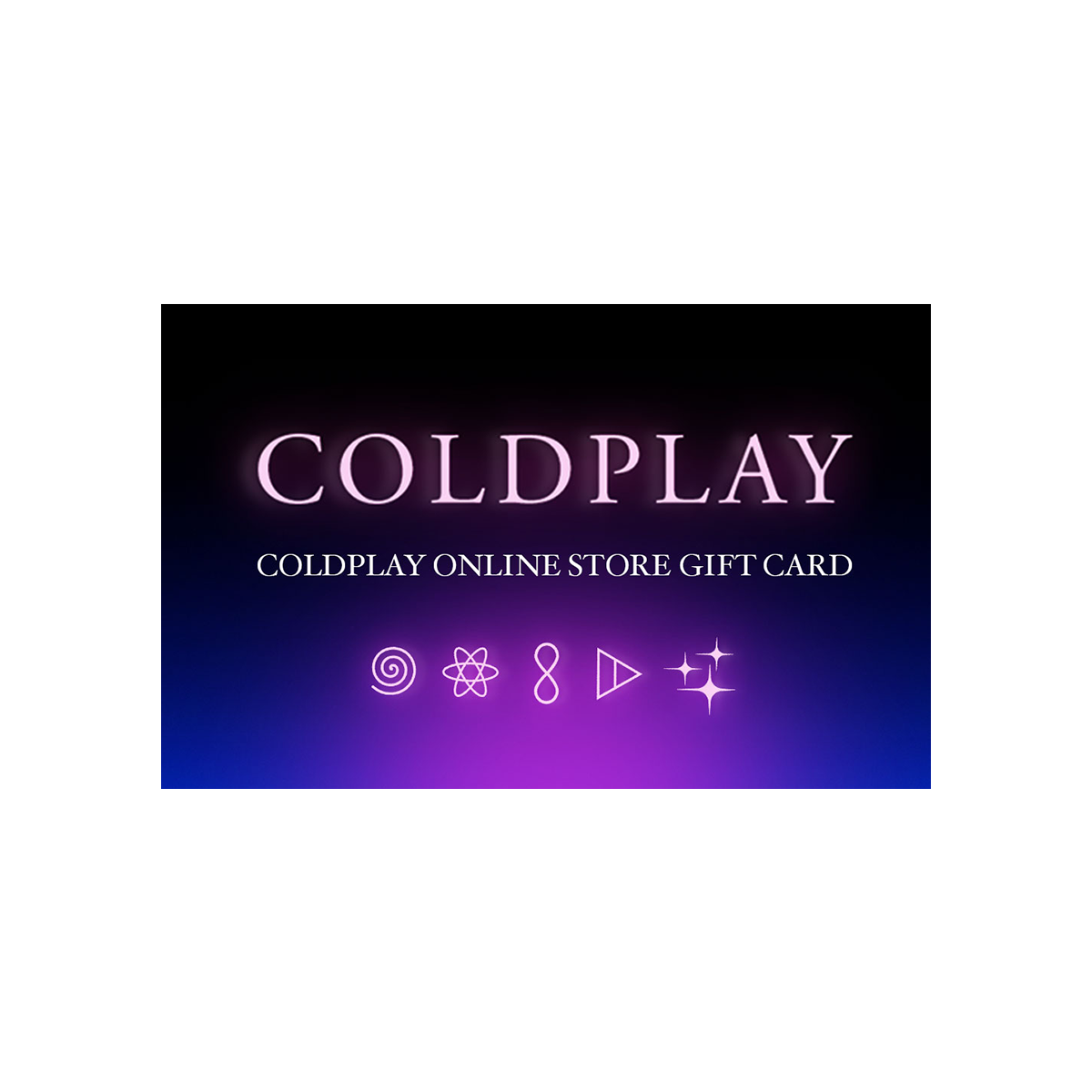 Coldplay US Gift Card-Coldplay