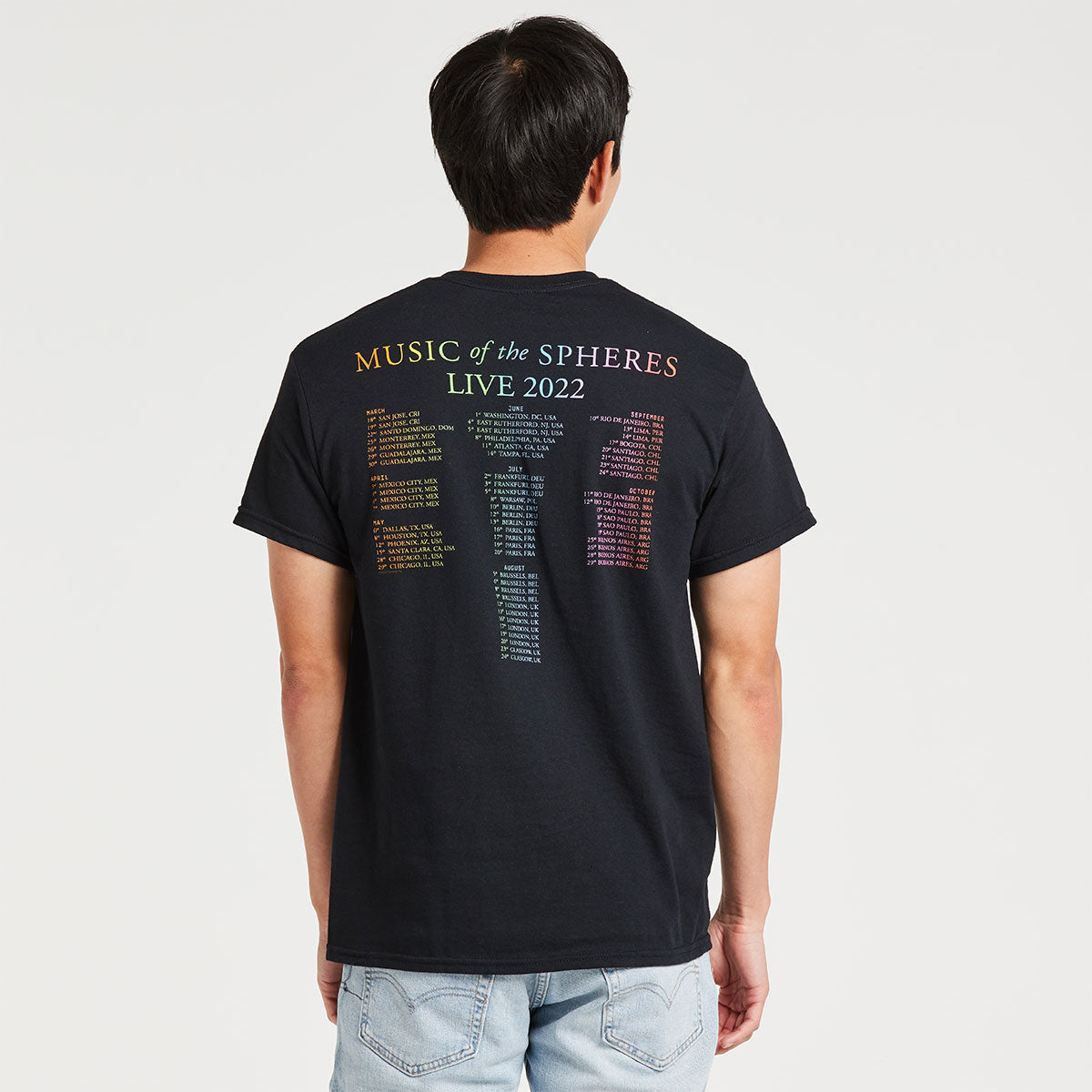 Music Of The Spheres World Tour 2022 Tee