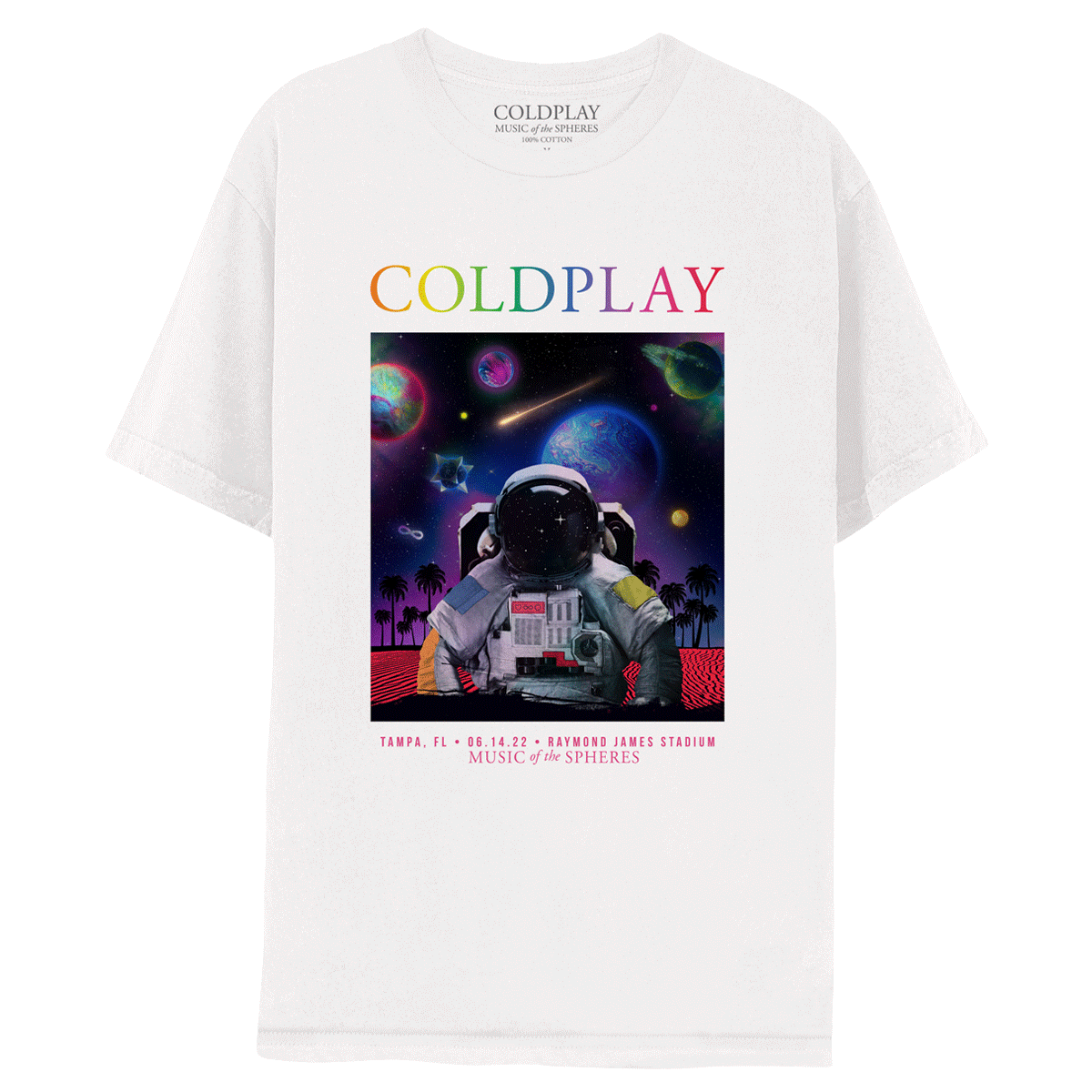 Tampa June 14 Music Of The Spheres World Tour 2022 Tee - Limited Edition
