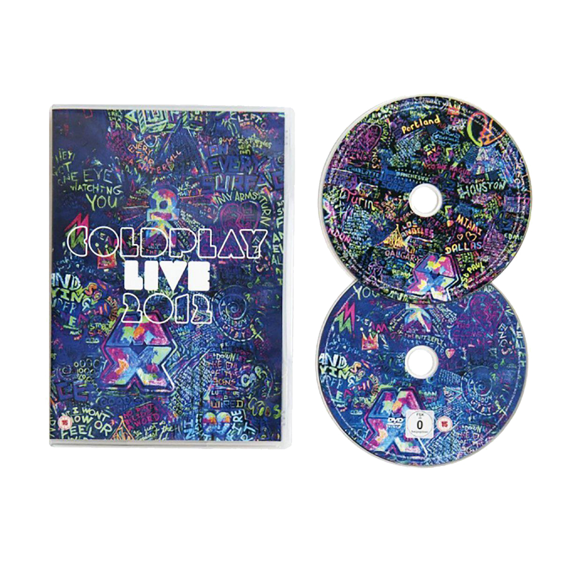 Coldplay Live 2012 DVD Coldplay US