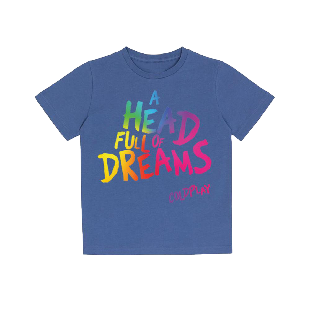 A Head Full Of Dreams Blue Kids T-shirt-Coldplay