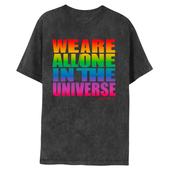 Coldplay Music of the Spheres Tour 2023 Black T-Shirt Gift